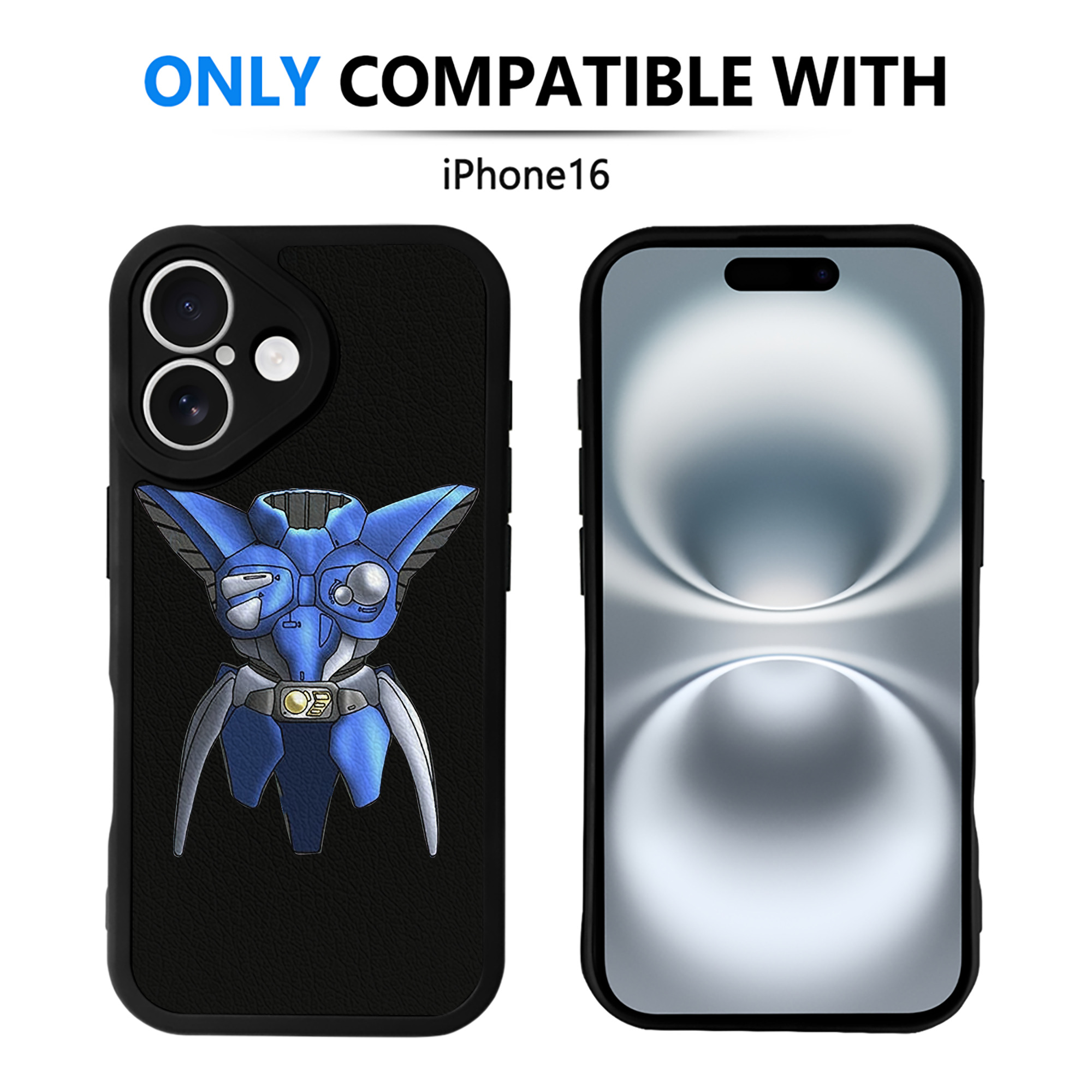 遊☆戯☆王 Yu-Gi-Oh! 【iPhone 16シリーズ対応】シリコンスマホケース（レザー調） 材質：シリコン